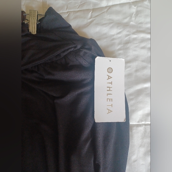 Athleta Black Draped Pant - Picture 5 of 7